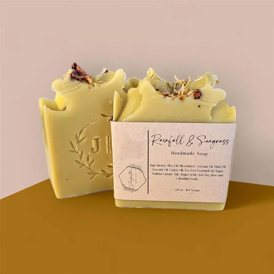 Custom Soap Wrapping Paper, your logo shown in place