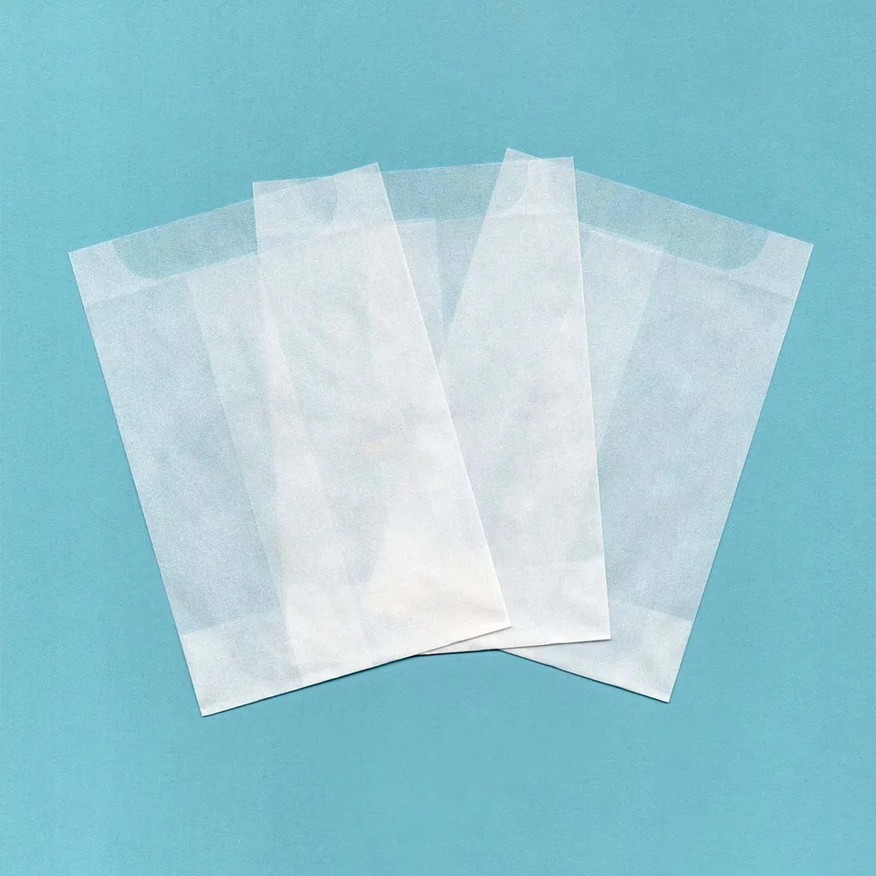 Glassine Paper Bags, your logo shown in place